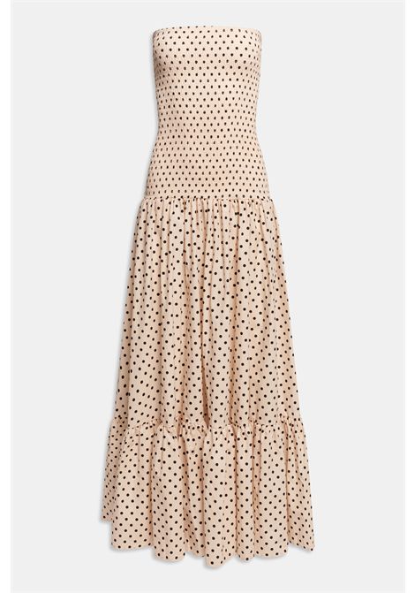 Abito con pois WEILI ZHENG | S26DL13PD03 CREAM POLKA DOTS